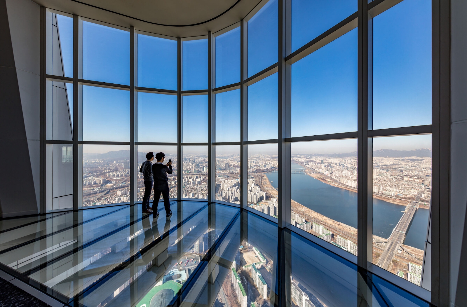 Đài quan sát Seoul Sky ở Lotte World Tower