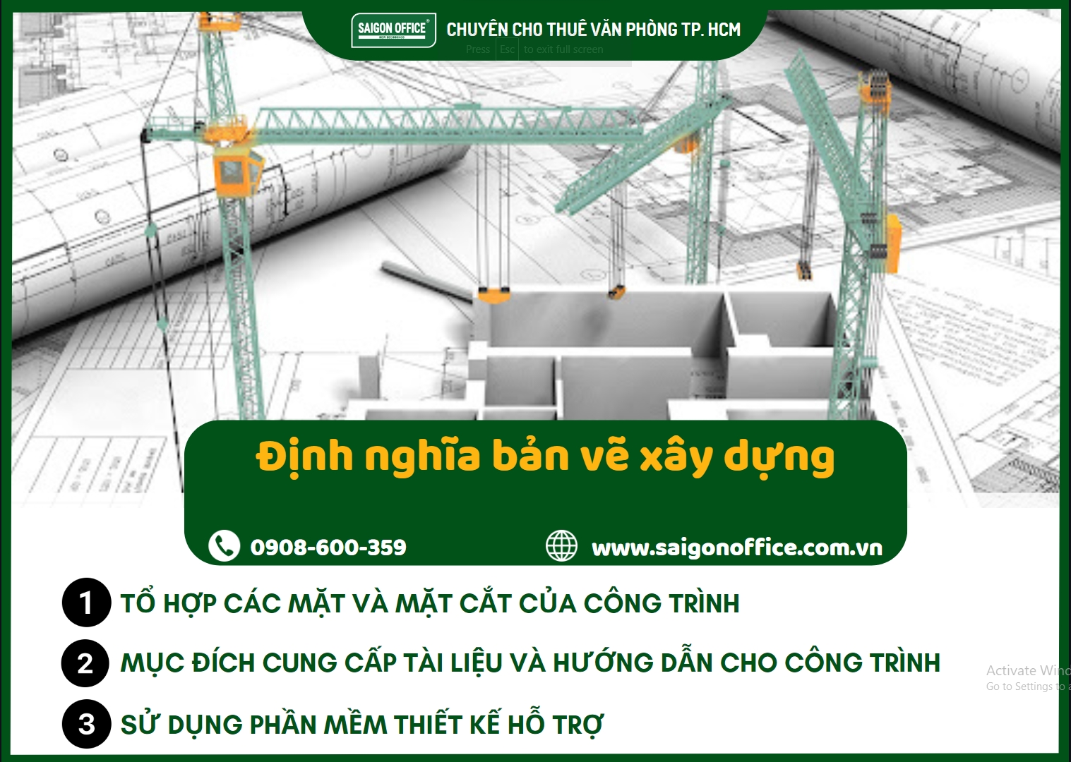 Định nghĩa bản vẽ xây dựng