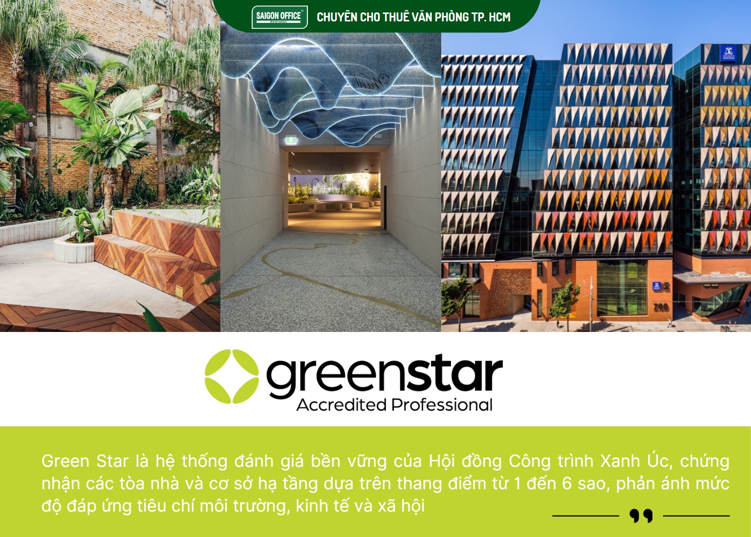 Định nghĩa về hệ thống xếp hạng Green Star