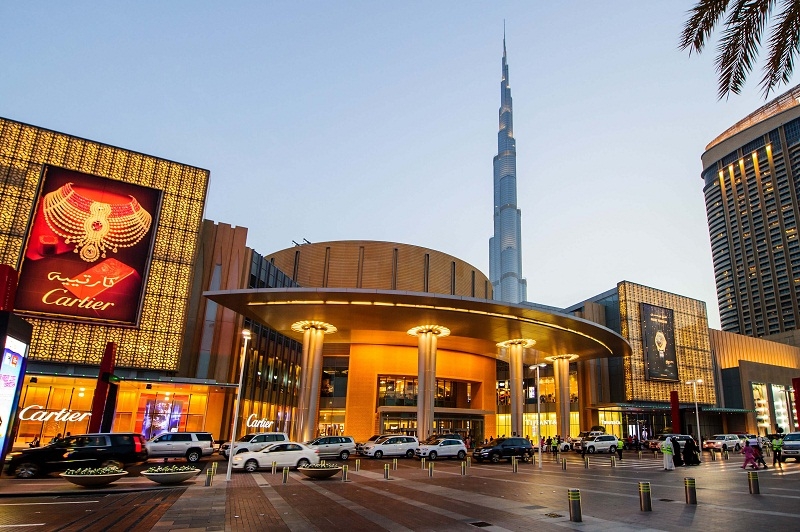 Dubai Mall - thiên đường mua sắm với các thương hiệu quốc tế