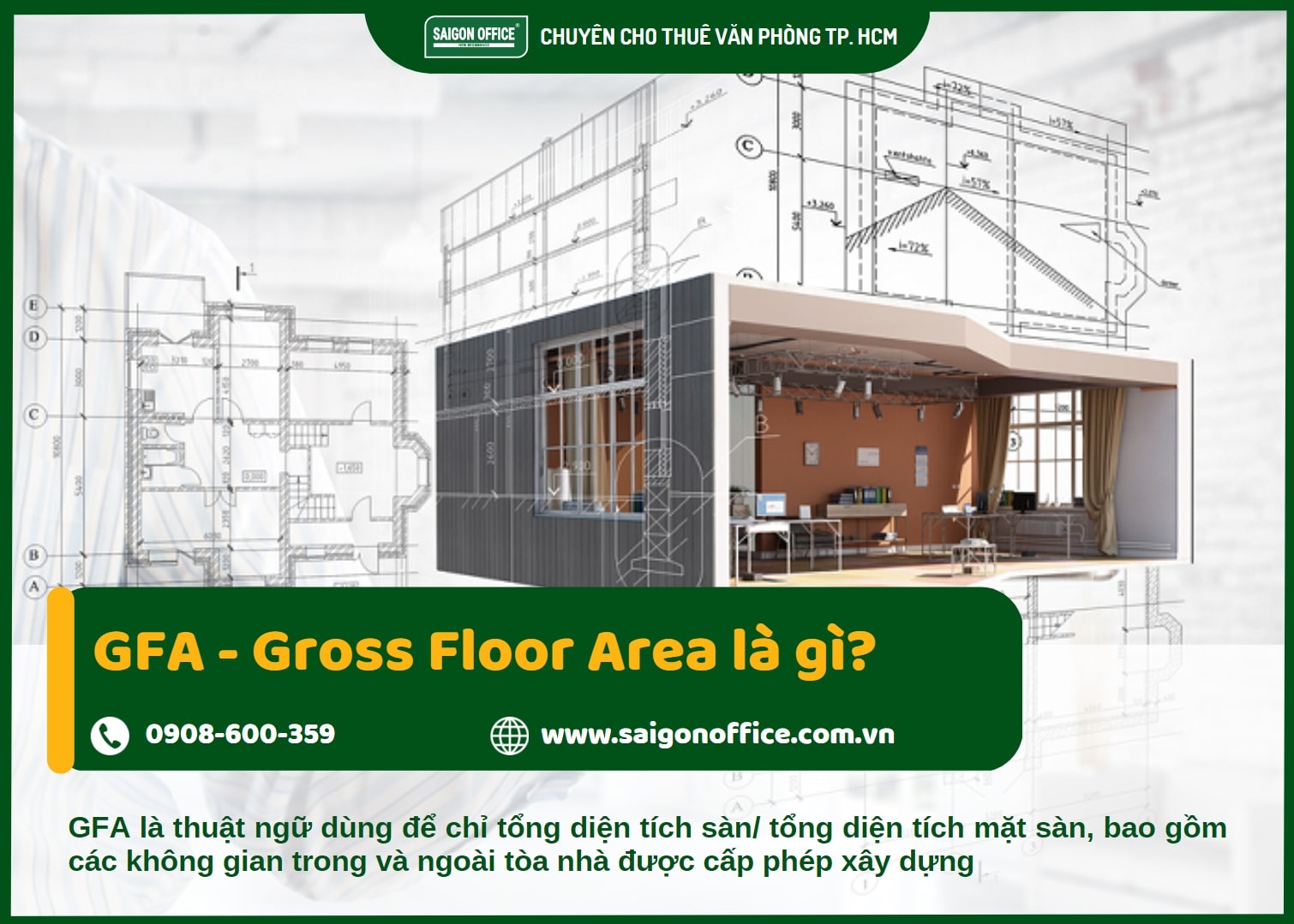 GFA - Gross Floor Area là gì?