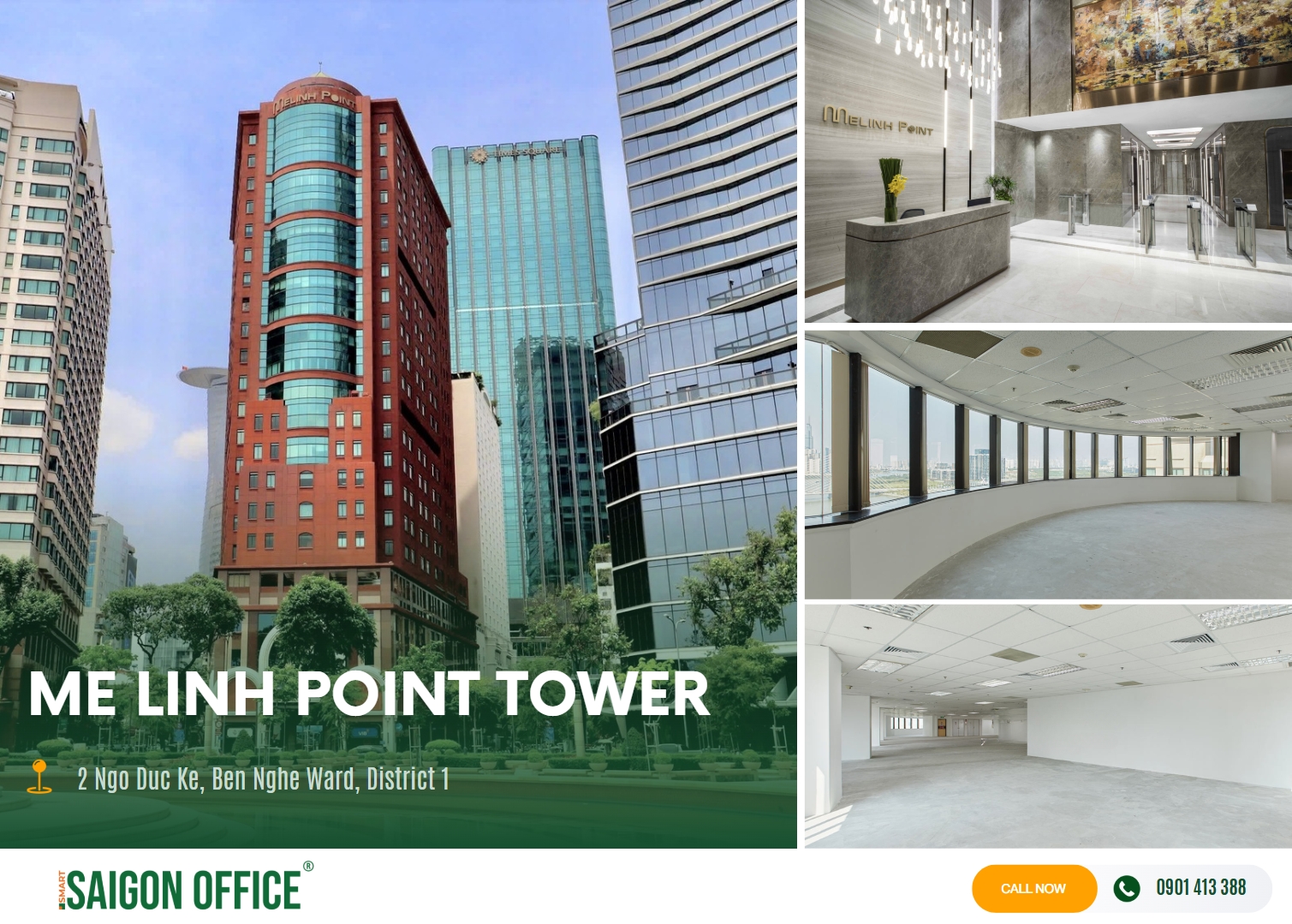 Mê Linh Point Tower - 800m từ cầu Ba Son