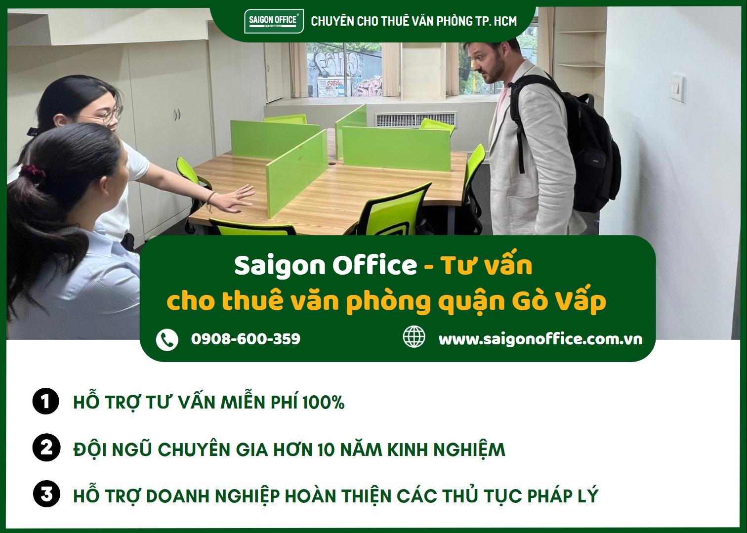 Saigon Office – đơn vị tư vấn cho thuê văn phòng hàng đầu TPHCM