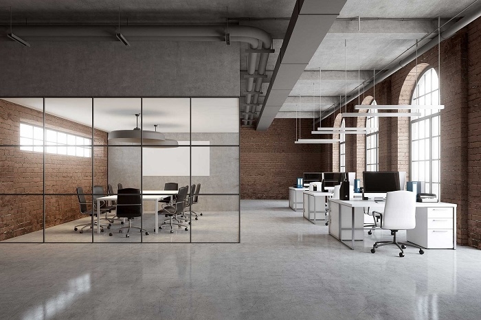 Thiết kế văn phòng tối giản tận dụng tối đa ánh sáng và không khí thiên nhiên