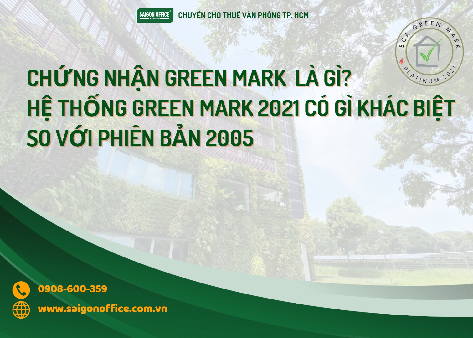 Tìm hiểu về chứng nhận công trình xanh Green Mark