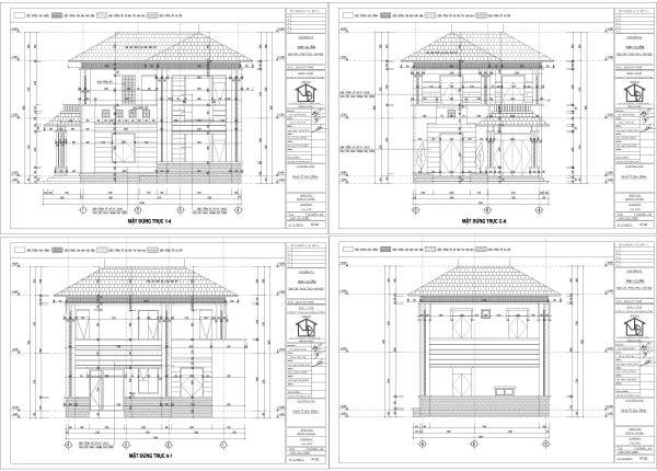 Tổng hợp các loại hình bản vẽ