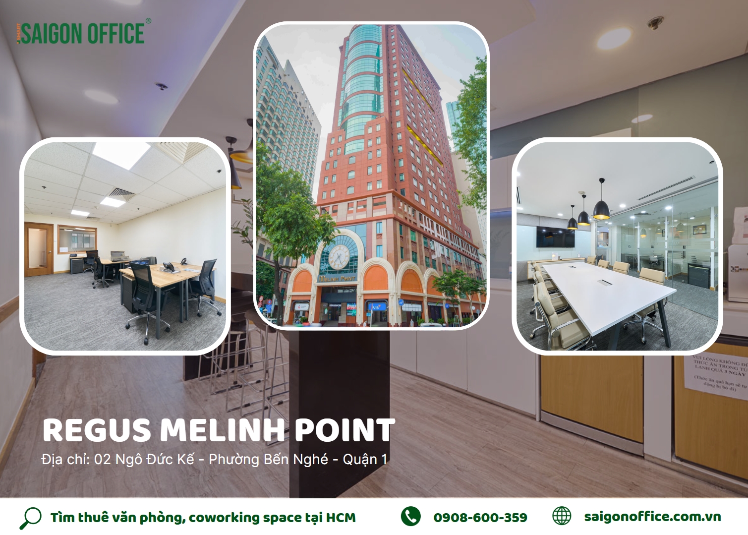 Văn phòng chia sẻ tại Regus Melinh Point