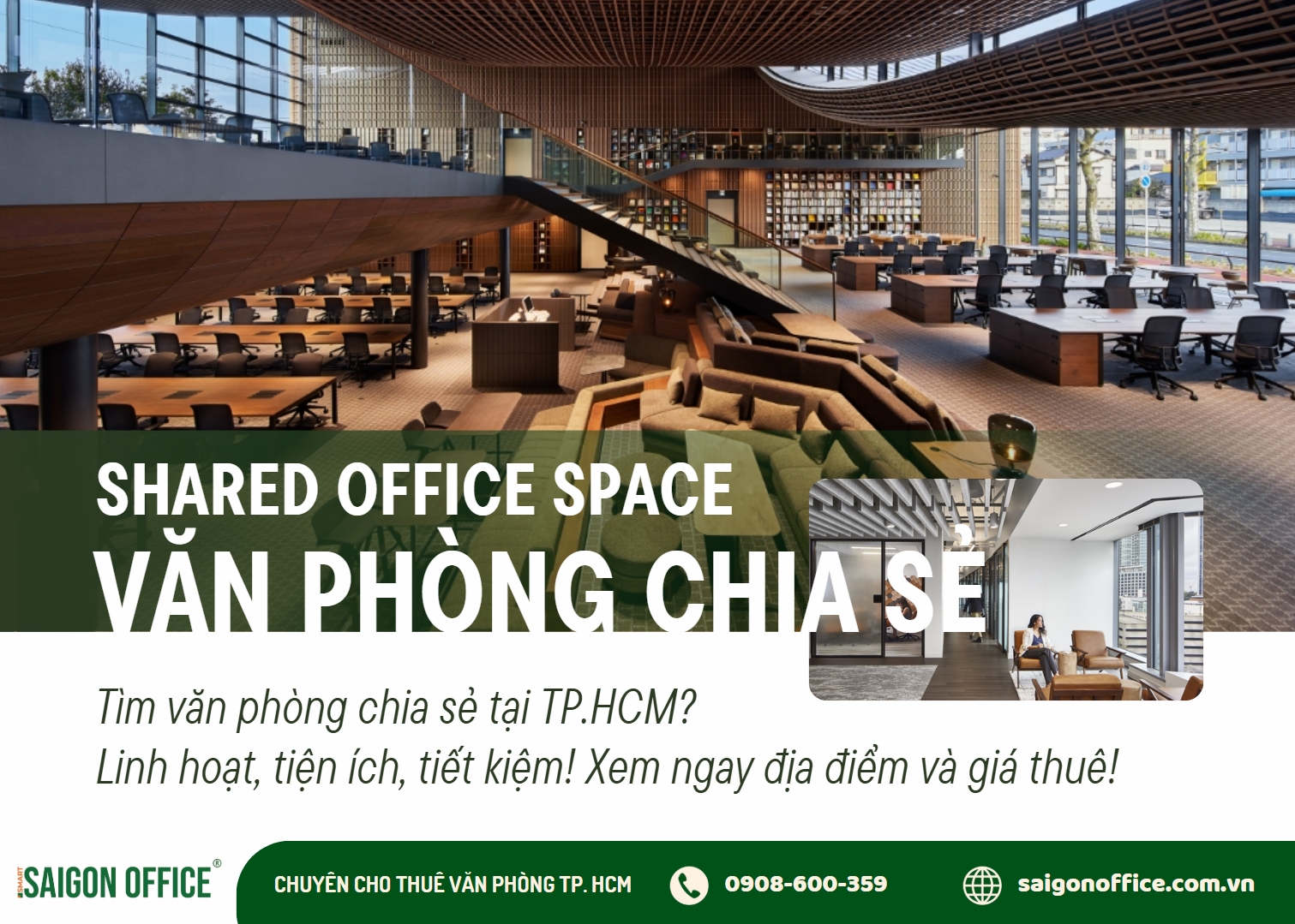 Văn phòng chia sẻ tại TP.Hồ Chí Minh