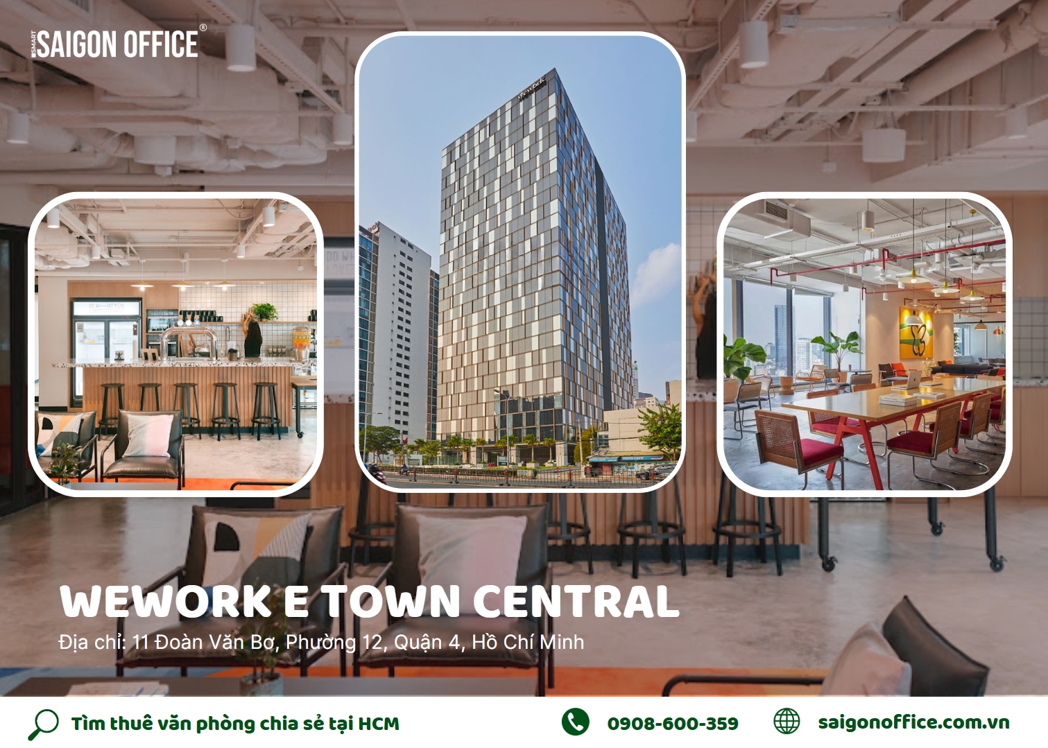 Văn phòng chia sẻ Wework Etown Central