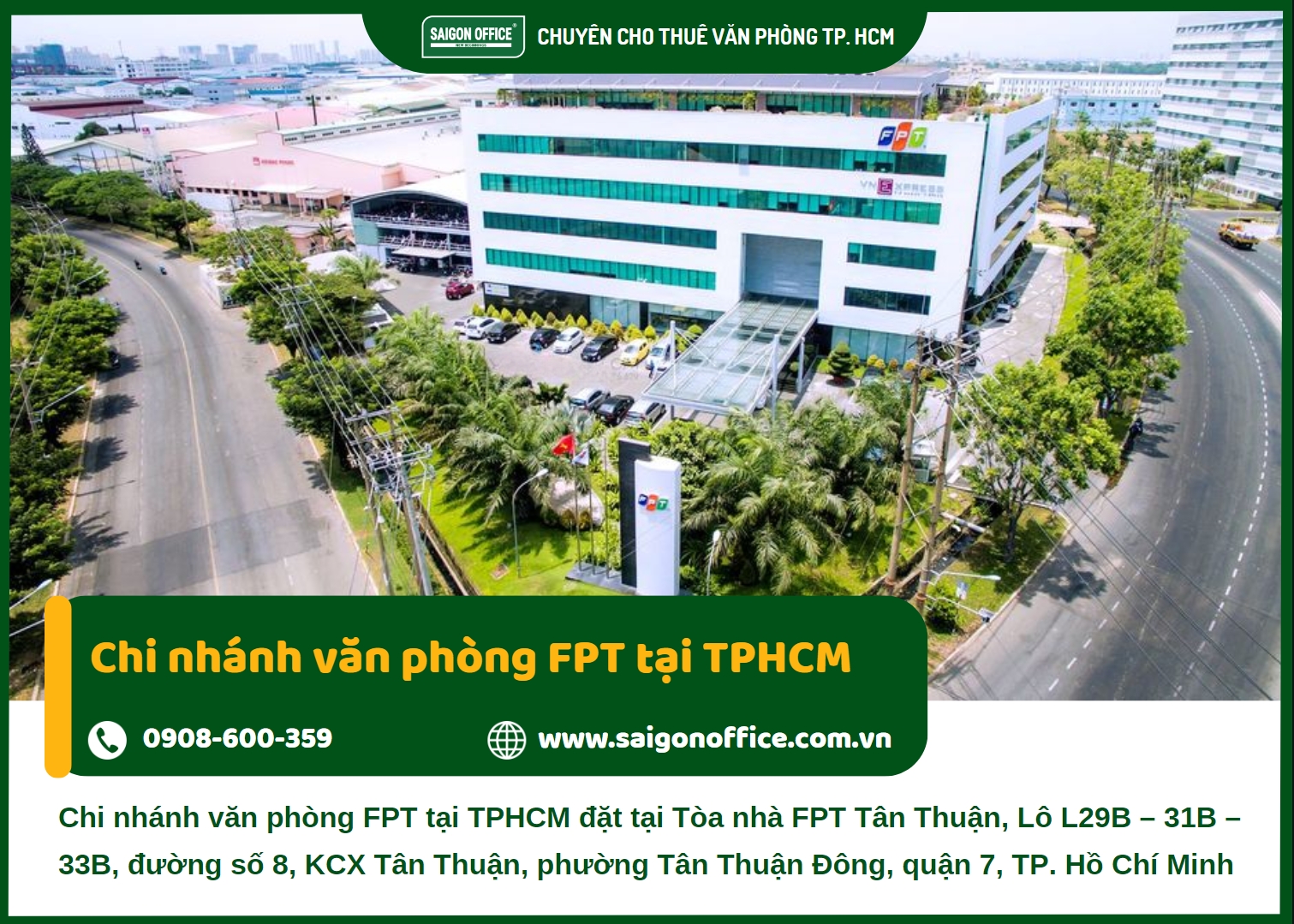 Văn phòng đại diện FPT tại TP. Hồ Chí Minh