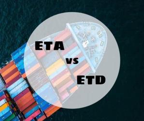 Khác nhau giữa ETD và ETA là gì? 
