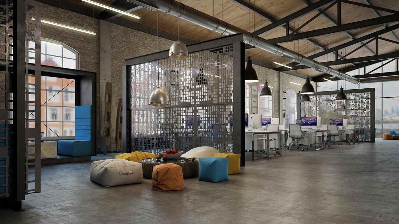 Industrial Office Design là gì? Thiết kế văn phòng công nghiệp cho giới ...