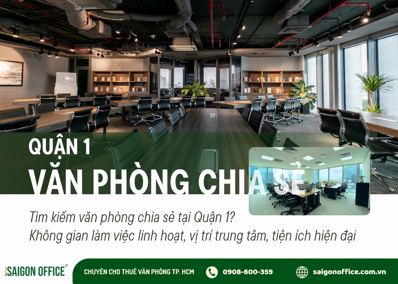 Văn phòng chia sẻ quận 1