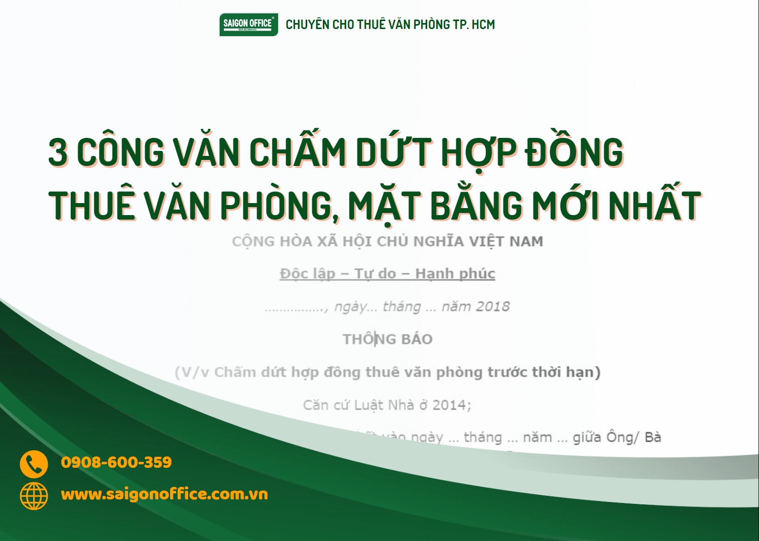 Saigon Office - Chuyên cho thuê văn phòng TPHCM