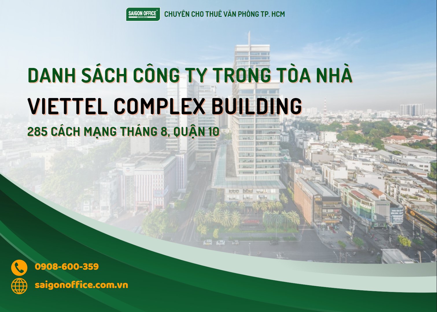 Saigon Office - Chuyên cho thuê văn phòng TPHCM