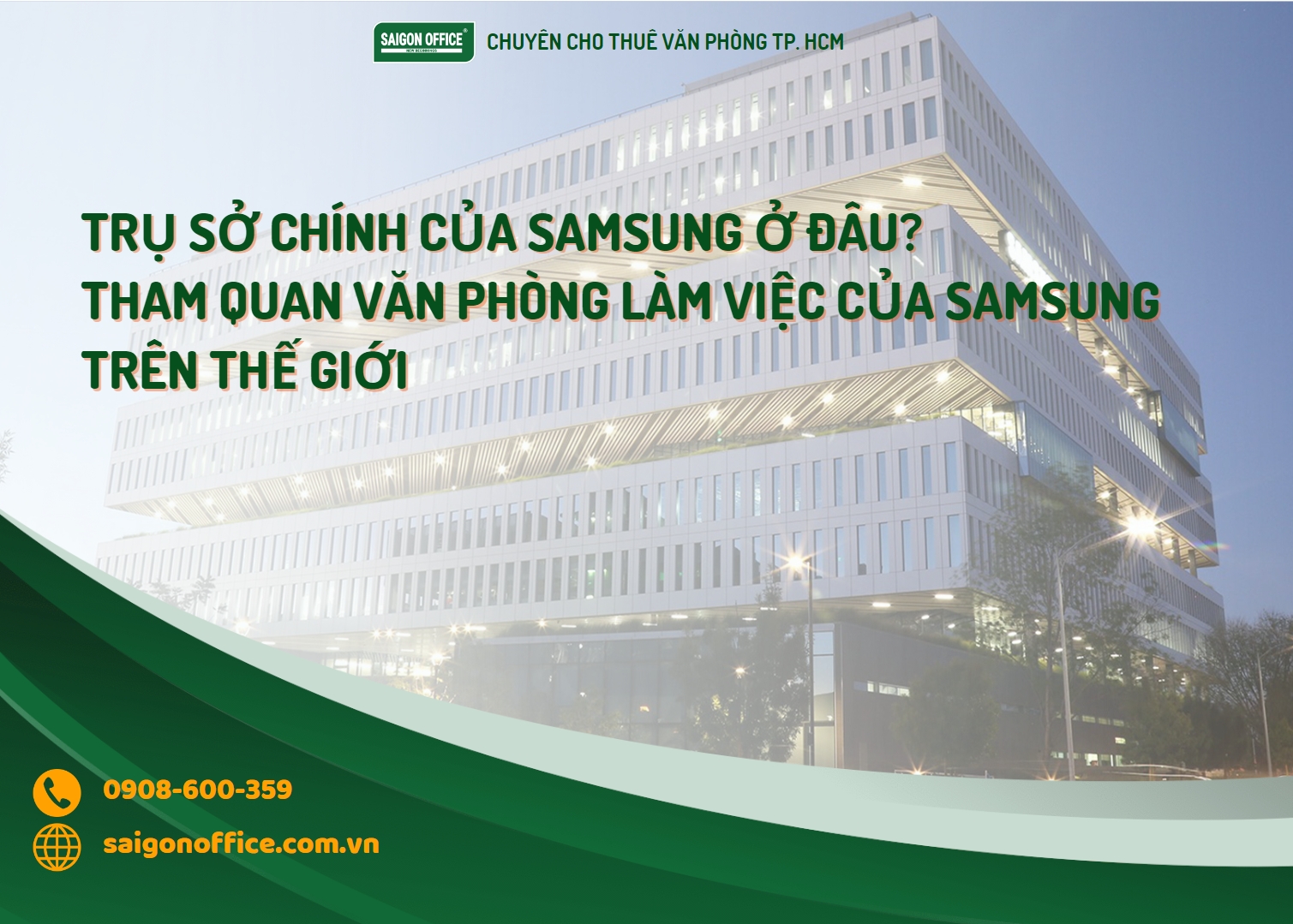 Saigon Office - Chuyên cho thuê văn phòng TPHCM