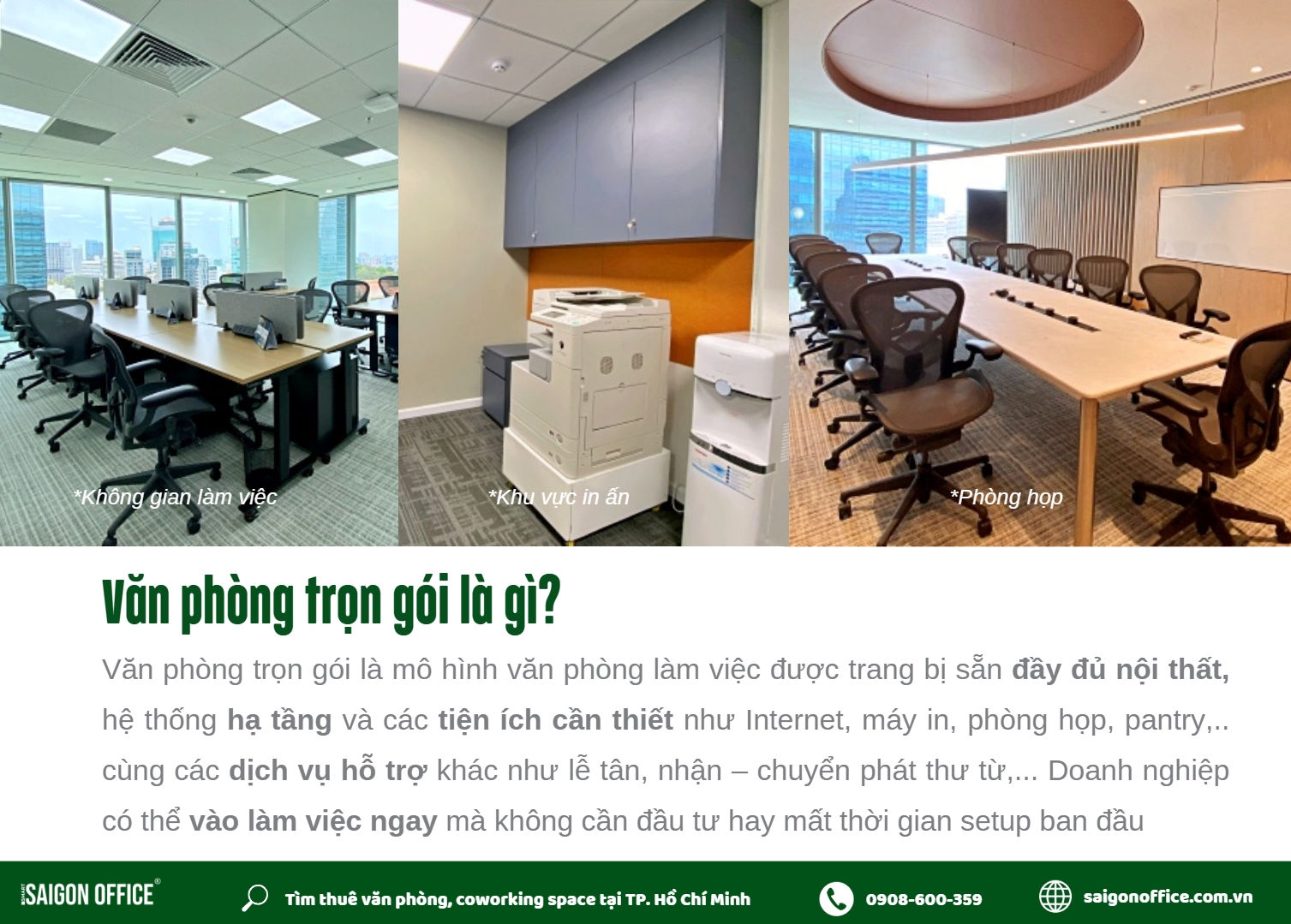 Định nghĩa văn phòng trọn gói